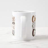 Fun Cookie Baking Crew Design Jumbo-Tasse (Rückseite)