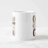 Fun Cookie Baking Crew Design Jumbo-Tasse (Vorderseite)