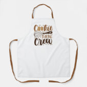 Fun Cookie Baking Crew Design Schürze (Vorderseite)