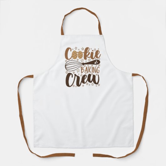Fun Cookie Baking Crew Design Schürze (Vorderseite)