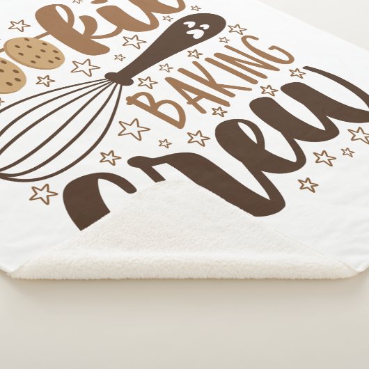 Fun Cookie Baking Crew Design Sherpadecke (3/4)