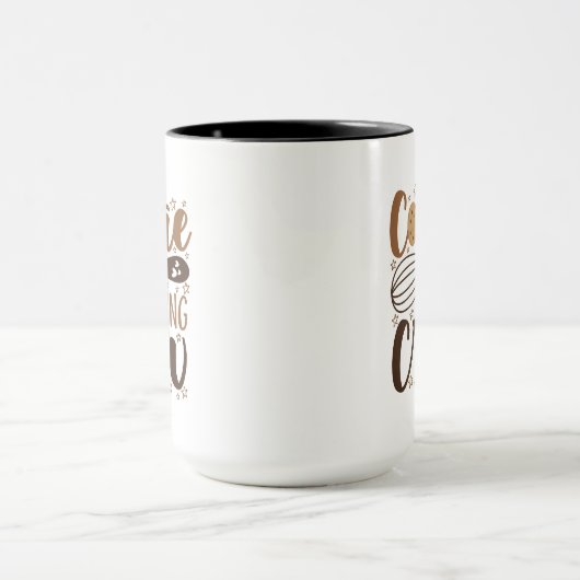 Fun Cookie Baking Crew Design Tasse (Zentrum)