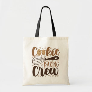 Fun Cookie Baking Crew Design Tragetasche