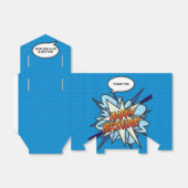 Fun Cool Blue Modern Comic buchen jedes Alter Gebu Geschenkschachtel (Ungefaltet)