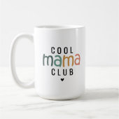 Fun Cool Mama Club, Mama Geschenk Kaffeetasse (Links)