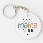 Fun Cool Mama Club, Mama Geschenk Schlüsselanhänger (Vorderseite)