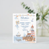 Fun Cool Sun Beach Party Sand Castle Kindergeburts (Stehend Vorderseite)