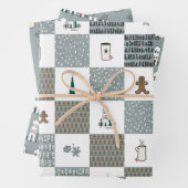 Fun Coordinating Christmas Wrapping Paper Geschenkpapier Set (Beispiel)