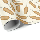 Fun Corn Dog Packpapier (Rolleneckpunkt)
