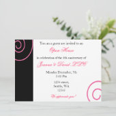 Fun Corporate Party Einladung (Stehend Vorderseite)