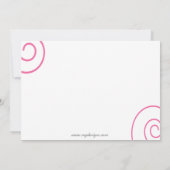 Fun Corporate Party Einladung (Rückseite)