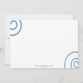 Fun Corporate Party Einladung (Rückseite)