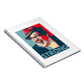 Fun Count Arthur Strong Spiralnotebook Notizblock (Rechte Seite)