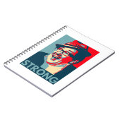Fun Count Arthur Strong Spiralnotebook Notizblock (Linke Seite)