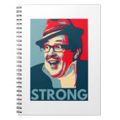 Fun Count Arthur Strong Spiralnotebook Notizblock (Vorderseite)