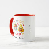 Fun Couple - Gepasste "Chips zu My Salsa" Tasse (Vorderseite Links)