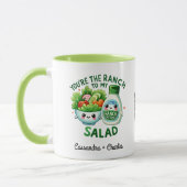 Fun Couple individuelles "Ranch to My Salad" Tasse (Links)
