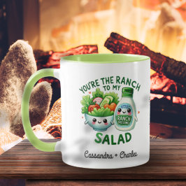 Fun Couple individuelles "Ranch to My Salad" Tasse