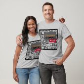 Fun Couples Binge Watchers Retro TV T-Shirt (Unisex)