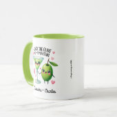 Fun Couples Geschenk "Olive to My Martini" Custom Tasse (Vorderseite Links)