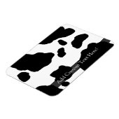 Fun Cow Print Personalisiert Magnet (Linke Seite)