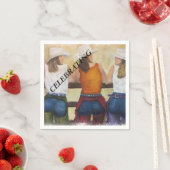 FUN COWGIRLS PAPIERS NAPKINS SERVIETTE (Beispiel)