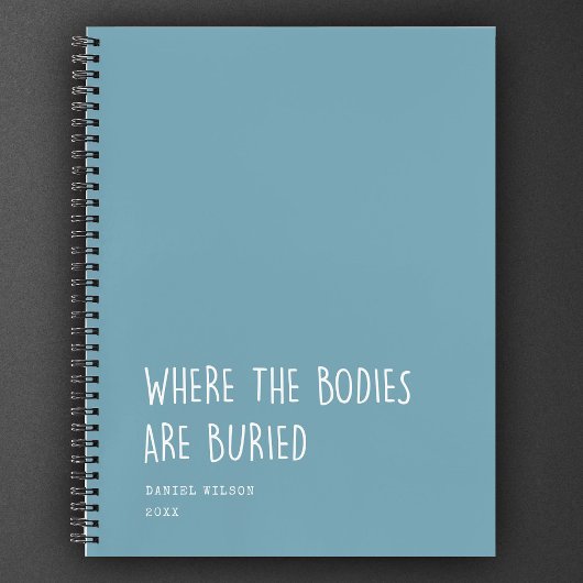 Fun Coworker Student Geschenk, bei dem Körper begr Notizblock