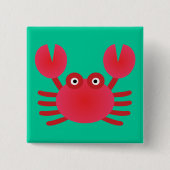 Fun Crab Button (Vorderseite)