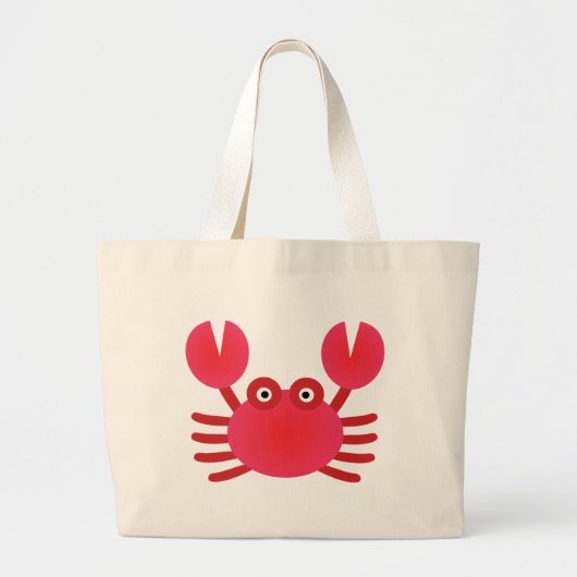 Fun Crab Jumbo Stoffbeutel (Vorne)