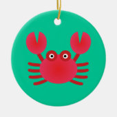 Fun Crab Keramikornament (Vorne)