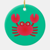 Fun Crab Keramikornament (Hinten)