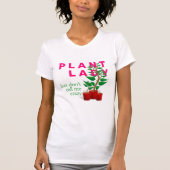 Fun CRAZY PFLANZE LADY T-Shirt (Vorderseite)