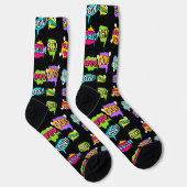 Fun Crazy Quotes Novelty Socken (Rechts)