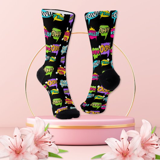 Fun Crazy Quotes Novelty Socken