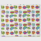 Fun Crazy Quotes Spaß Geschenkpapier (Flach)