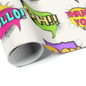 Fun Crazy Quotes Spaß Geschenkpapier (Rolleneckpunkt)