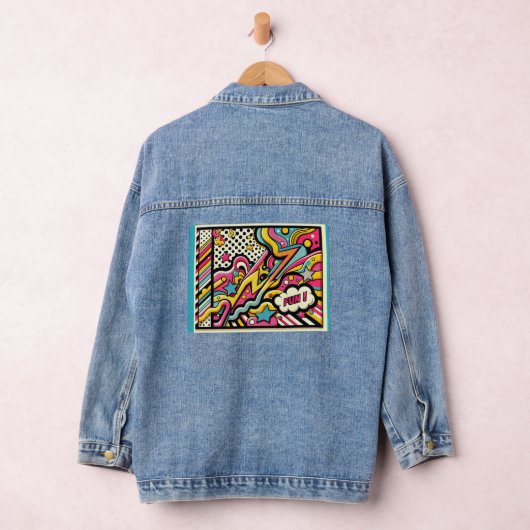 FUN Creative Denim Jacket Jeansjacke (Hangar)
