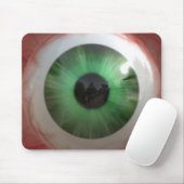 Fun Creepy Green Eye Ball - komisches, geschmacklo Mousepad (Mit Mouse)