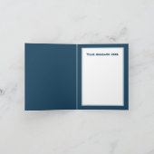 Fun Cruise Schiff Text hinzufügen Karte (Innenseite)