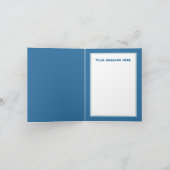 Fun Cruise Schiff Text hinzufügen Karte (Innenseite)