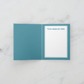 Fun Cruise Schiff Text hinzufügen Karte (Innenseite)