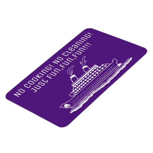 Fun Cruise Ship Kabine Stateroom Door Marker Funny Magnet (Linke Seite)