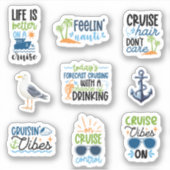 Fun Cruise Stickers Aufkleber (Vorderseite)