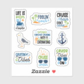 Fun Cruise Stickers Aufkleber (Blatt)
