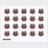 Fun Cupcake Packaging Stickers (Blatt)