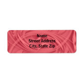 Fun Curls über Rot Personalisiert (Vorne)