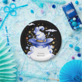 Fun Custom Broom Wizard Geburtstag Pappteller (Party)