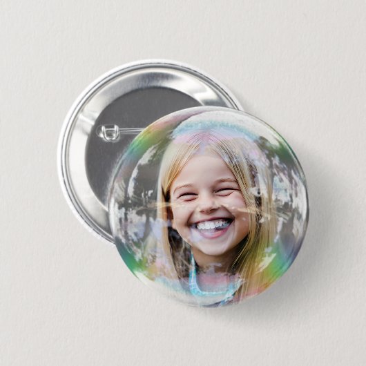Fun Custom Bubble Button (Vorne & Hinten)