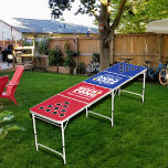 Fun Custom Champion Beer Pong Tisch<br><div class="desc">Mit diesem speziell für Sie personalisierten "Champion" Bierpongtisch lassen Sie Ihre Fähigkeiten stilvoll aussehen. Sie können diese Tabelle auch anpassen,  indem Sie "anpassen" wählen und die Hintergrundfarbe für jede Seite ändern.</div>