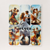 Fun Custom Dance Photo Collage Puzzle (Vertikal)